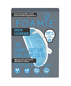 Foamie Men Ocean - Очищающее средство для тела и волос 90 г